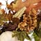 26" White Pumpkins & Leaves Fall Harvest Wreath